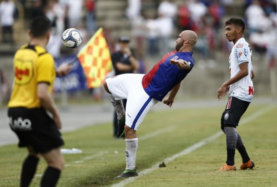 Eder Sciola foi um dos estreantes do Tricolor. Foto: André Rodrigues