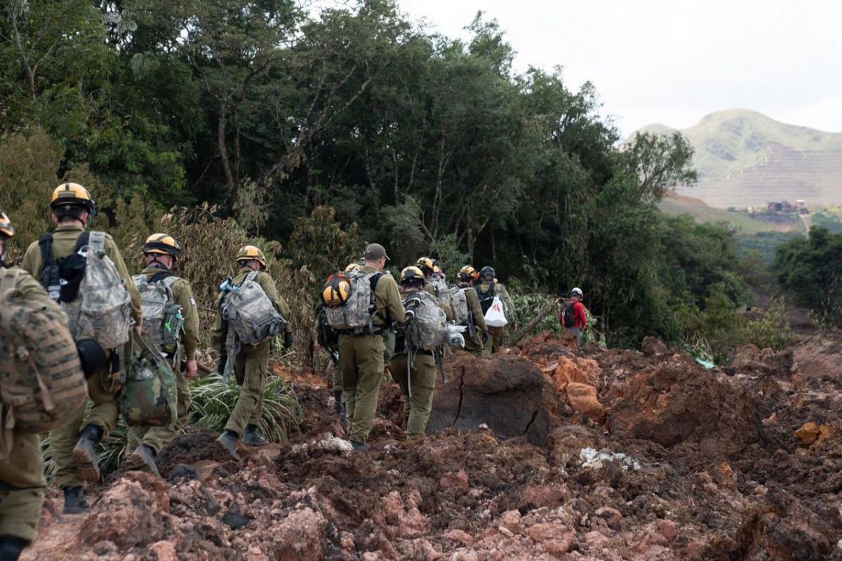 Militares israelenses começam hoje resgate de vítimas em Brumadinho. Foto: Agência Brasil