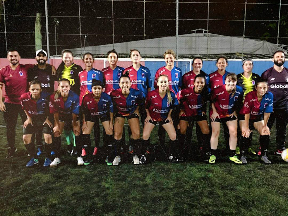 Paraná Clube está montando um time feminino de fut7. Foto: Reprodução/Instagram