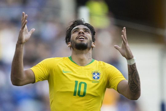 Lucas Paquetá marcou o gol do Brasil. Foto: Lucas Figueiredo/CBF