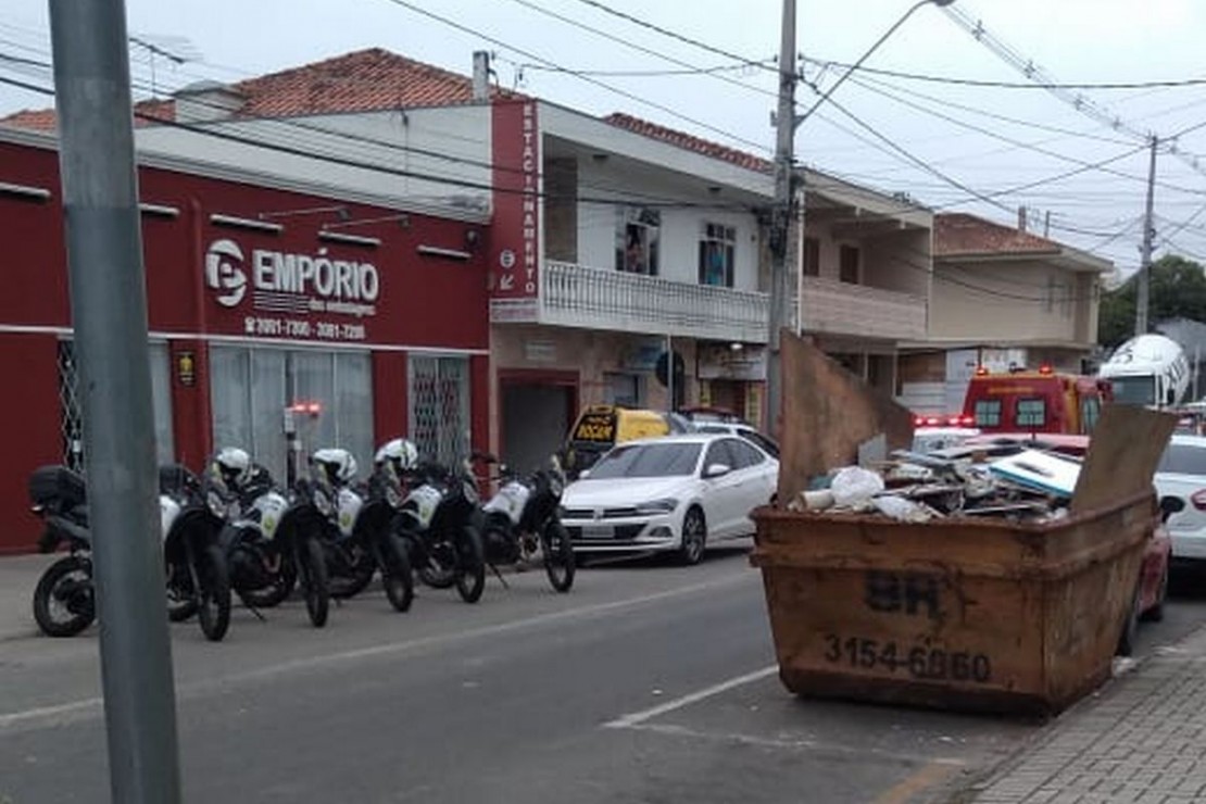 Tentativa de assalto a casa de embalagens acaba com um suspeito morto e outro gravemente ferido. Foto: Colaboração