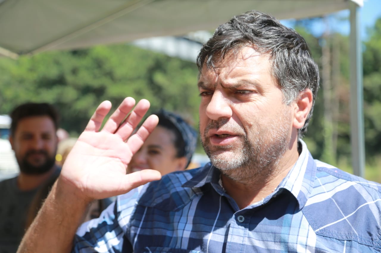 Presidente da Sinditac, Plínio Dias Foto: Felipe Rosa / Tribuna do Paraná