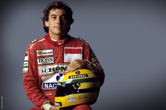 A imagem símbolo de Ayrton Senna. Foto: Arquivo