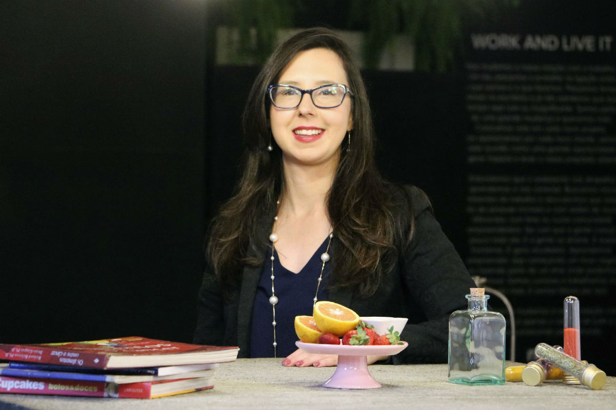 Nutricionista e pesquisadora Aline Quissak. Foto: Izabel Hadas/Divulgação
