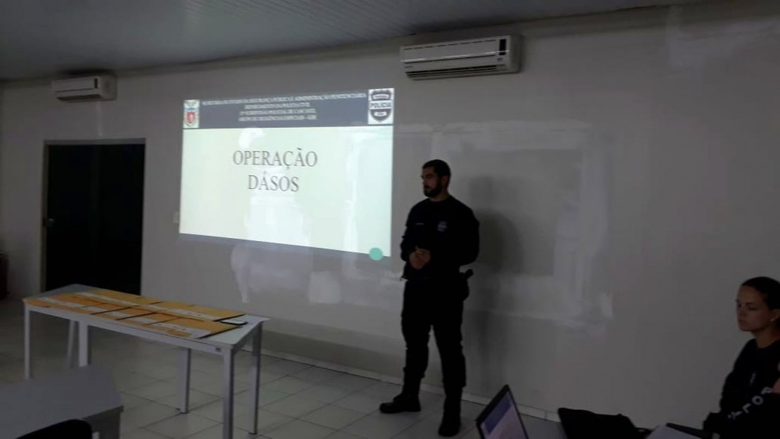 Operação Dasos investiga tráfico de drogas no maior bairro de Cascavel. Foto: Divulgação/Polícia Civil