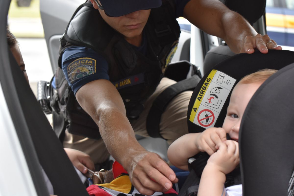 Falta da cadeirinha deixará de gerar multa pra motoristas. Imagem ilustrativa. Foto: Divulgação/PRF