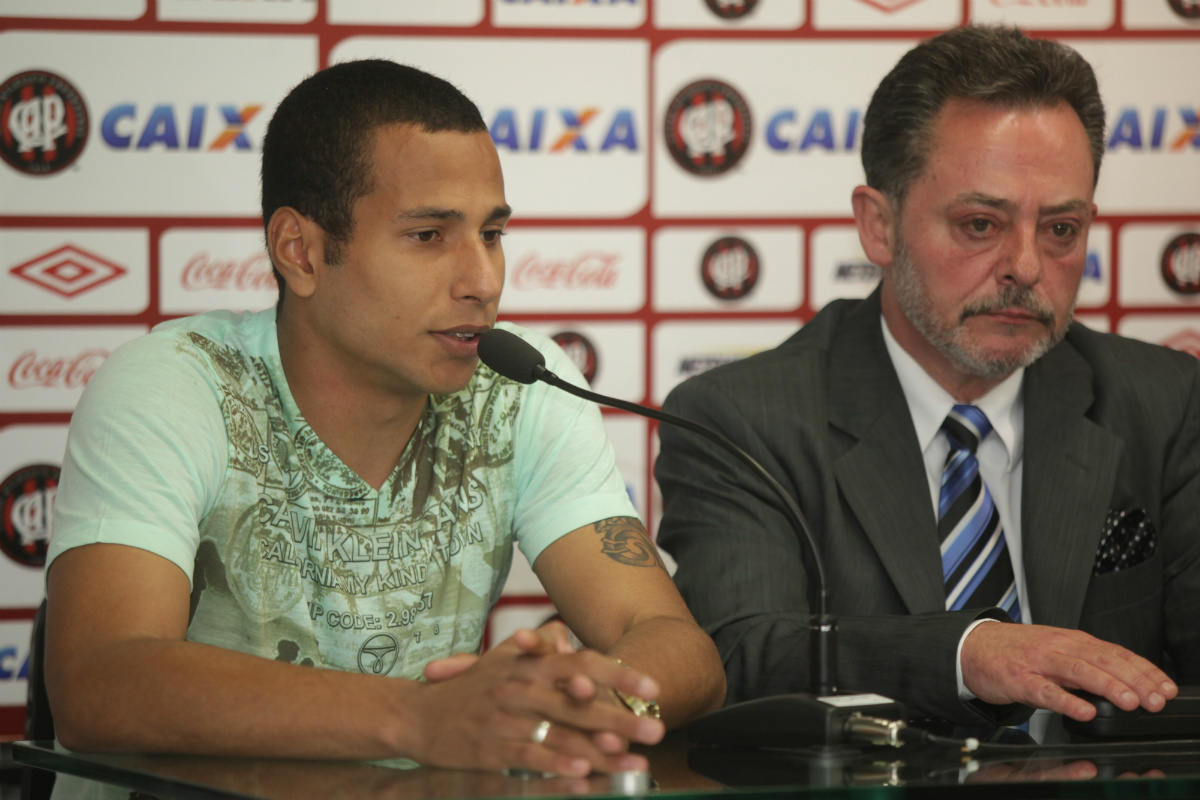 Em 2012, Rodolfo foi flagrado no doping e Athletico ajudou na reabilitação. Foto: Arquivo
