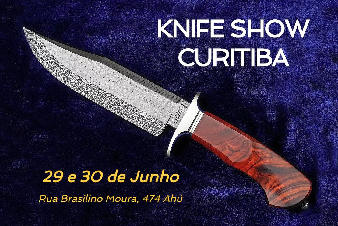 Knife Show será neste sábado e domingo em Curitiba. Foto: Reprodução