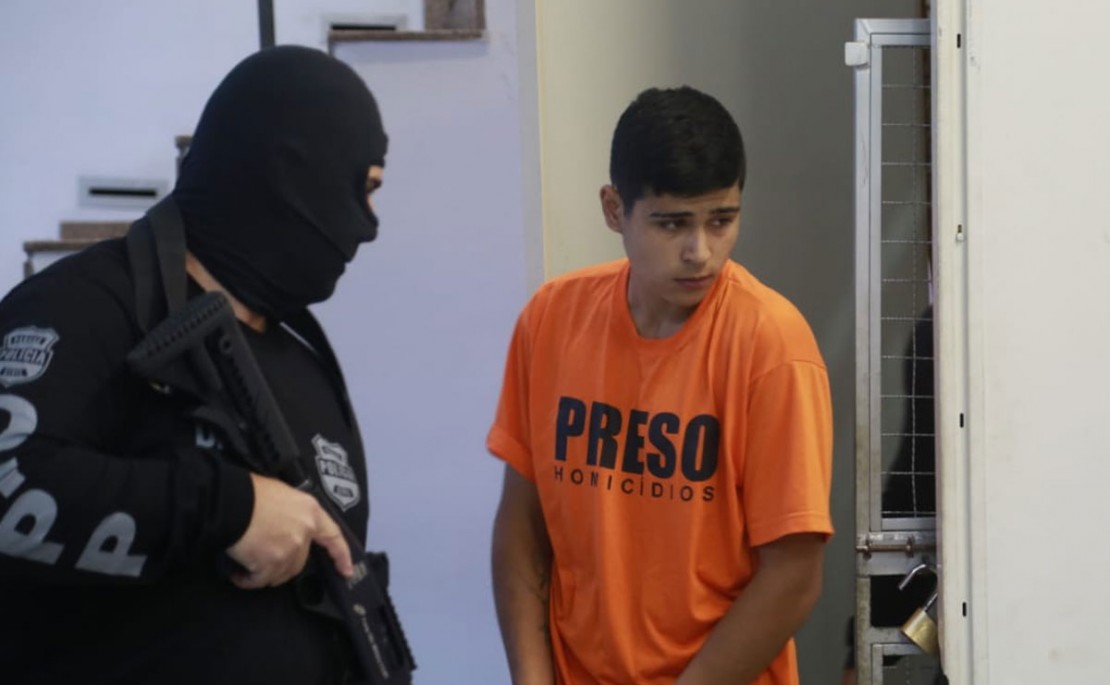 Dausther Luiz da Silva, participou, segundo as investigações, na emboscada. Foto: Felipe Rosa/Tribuna do Paraná.