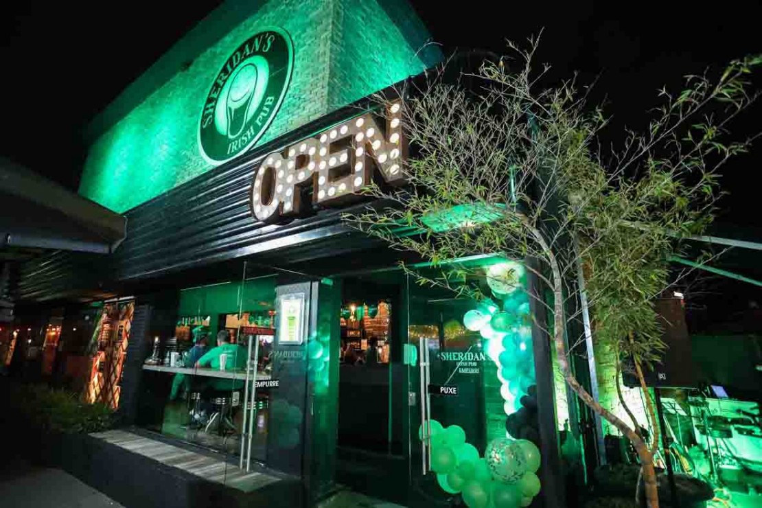 Sheridans Irish Pub vai fazer festa com entrada gratuita até às 20h. Foto: Divulgação.