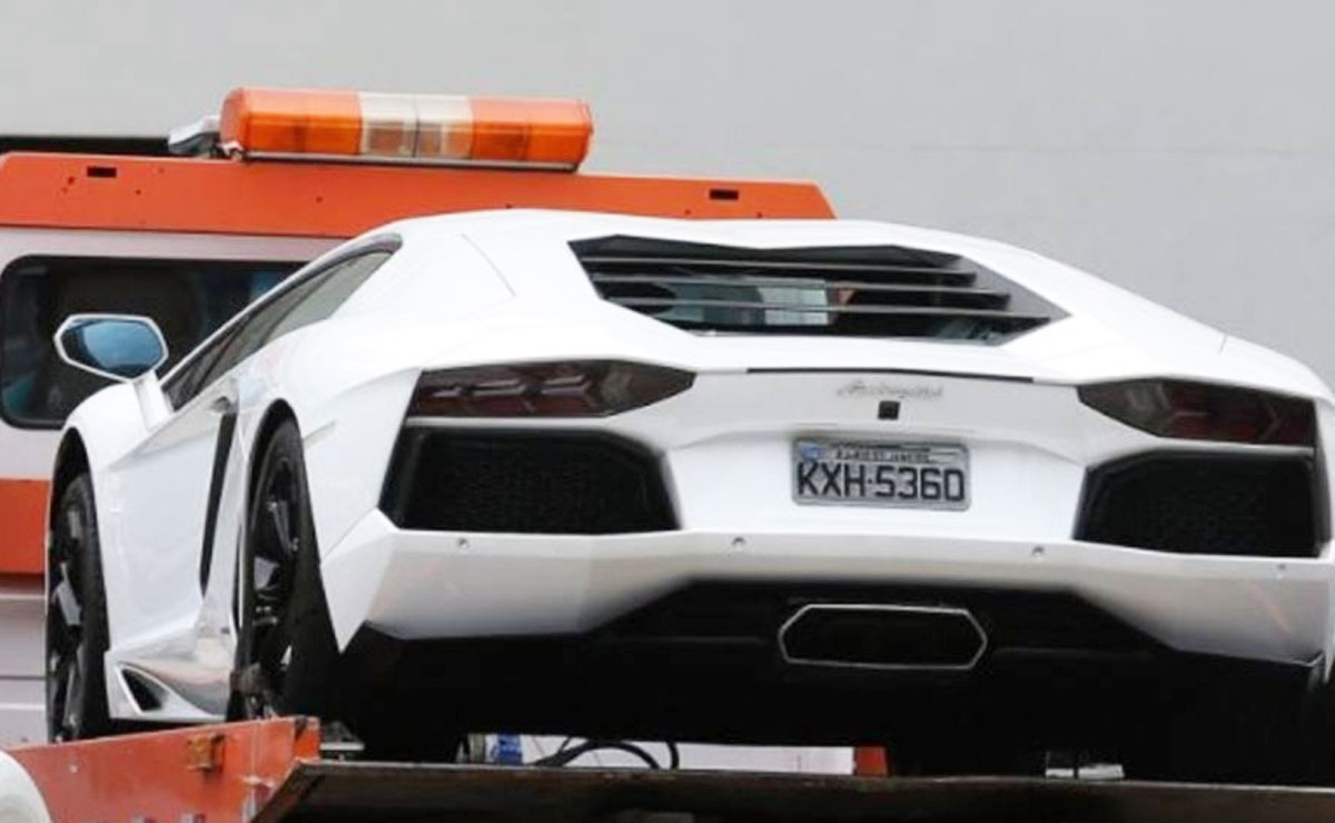 Lamborghini de Eike Batista vai entrar em novo leilão.