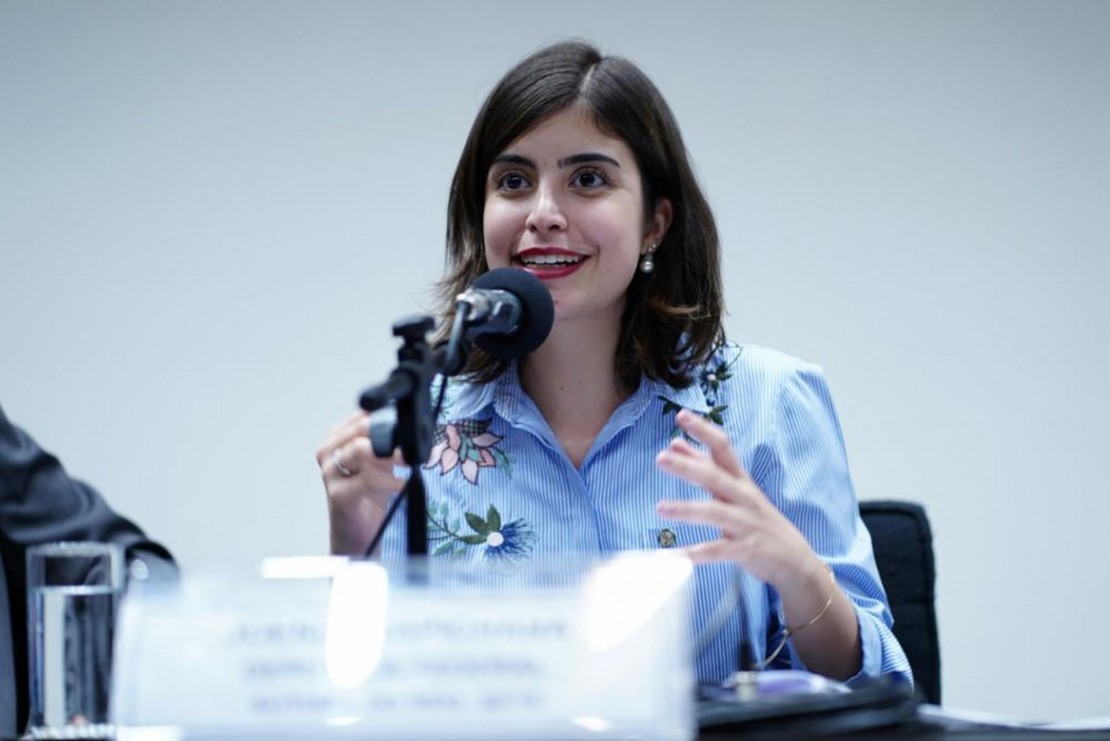 Tabata Amaral e outros sete deputados foram suspensos pelo PDT por votarem contra a indicação do partido na reforma da Previdência. Foto: Will Shutter/Câmara dos Deputados