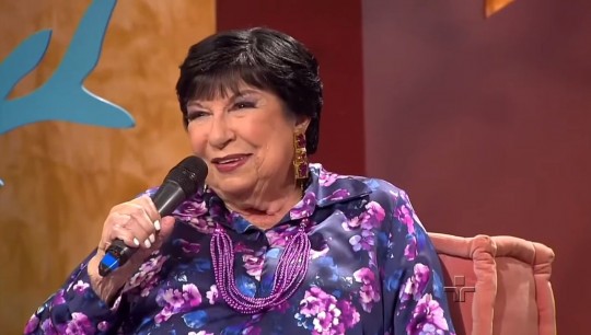 Inezita Barroso passou de convidada a apresentadora e comandou a atração em 1500 episódios, até a sua morte em 2015. Foto: Reprodução/Tv Cultura