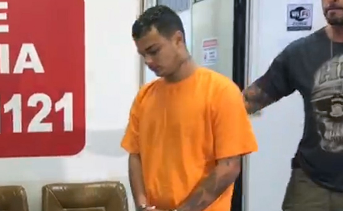 Bruno Felix de Oliveira, de 19 anos, foi preso na pela polícia na última terça-feira (27). Foto: Reprodução/Polícia Civil