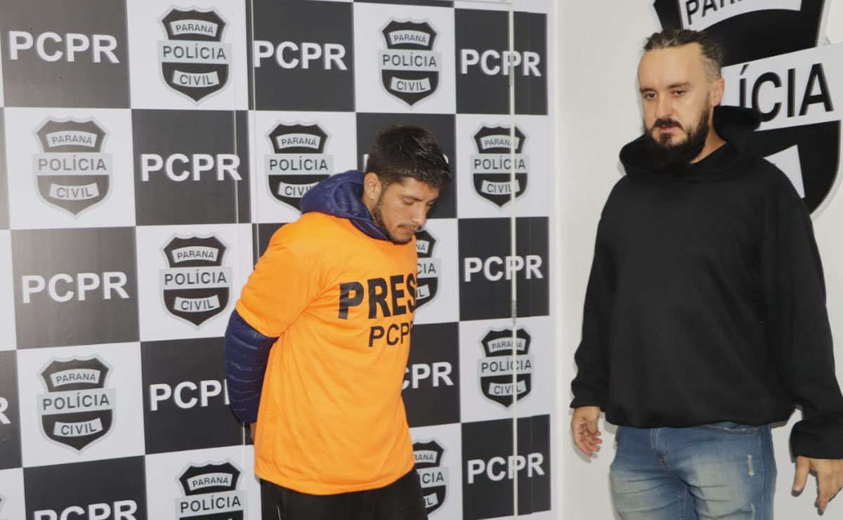 Identidade do suspeito foi comprovada justamente por meio do currículo perdido. Foto: Átila Alberti/Tribuna do Paraná