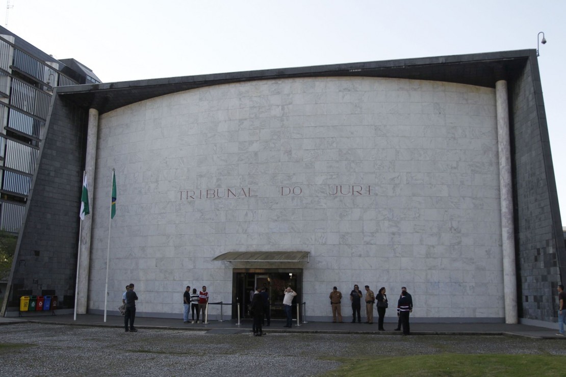 Skinheads foram condenados no Tribunal do Júri. Foto: Felipe Rosa / Tribuna do Paraná