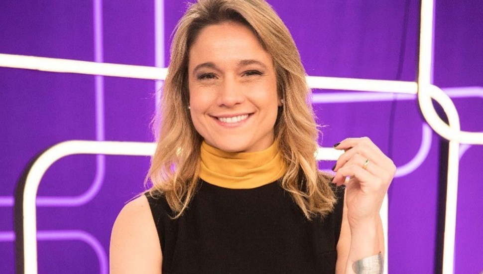 Fernanda Gentil comanda, Érico Brás e Fabiana Karla , o programa "Se Joga". Foto: Reprodução/Instagram.