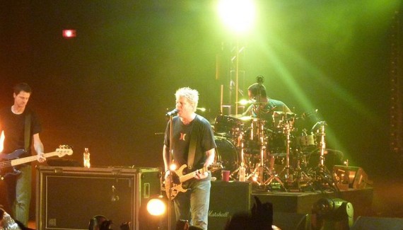 A banda americana The Offspring em apresentação em Londres. Foto: Wikimedia