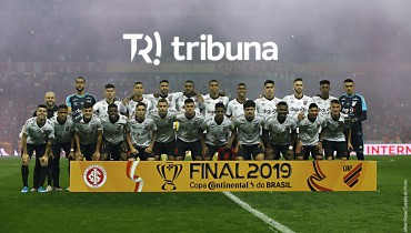 Athletico disputou a final da Copa do Brasil 2019 contra o Internacional, em Porto Alegre. Foto: Albari Rosa/Gazeta do Povo