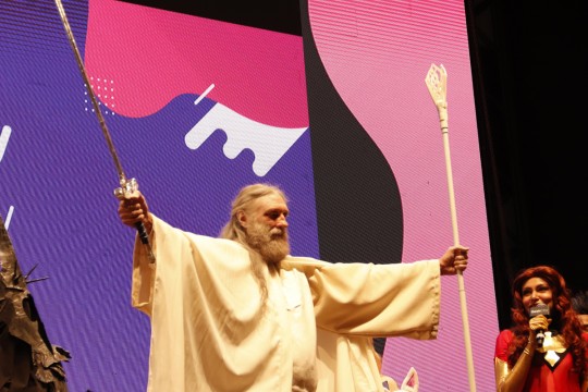 Final do Concurso de Cosplay. Foto: Colaboração/Isabella Moraes