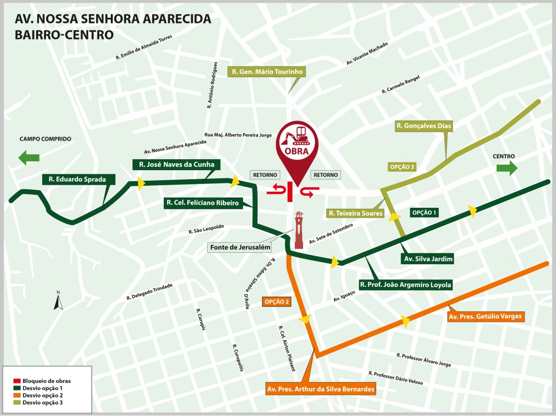 Arte: Prefeitura de Curitiba