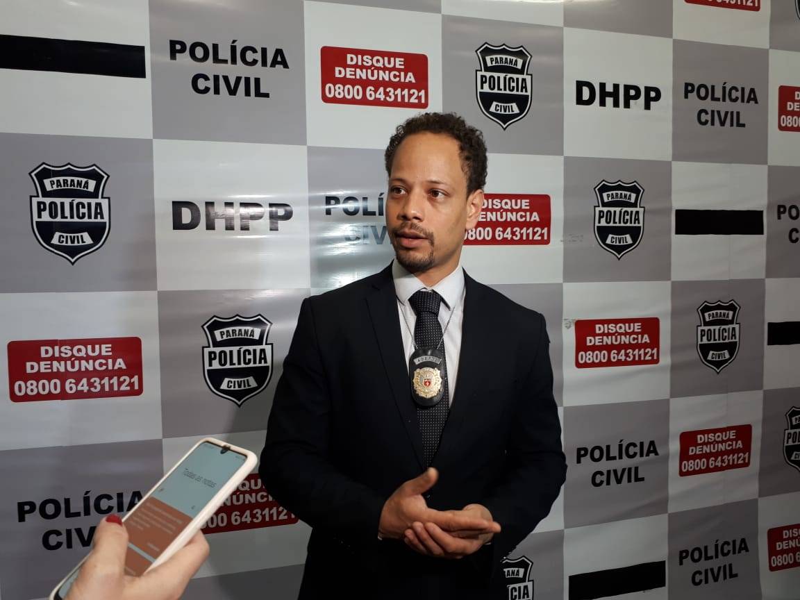 Delegado Victor Menezes. Foto: Atila Alberti/Tribuna do Paraná.