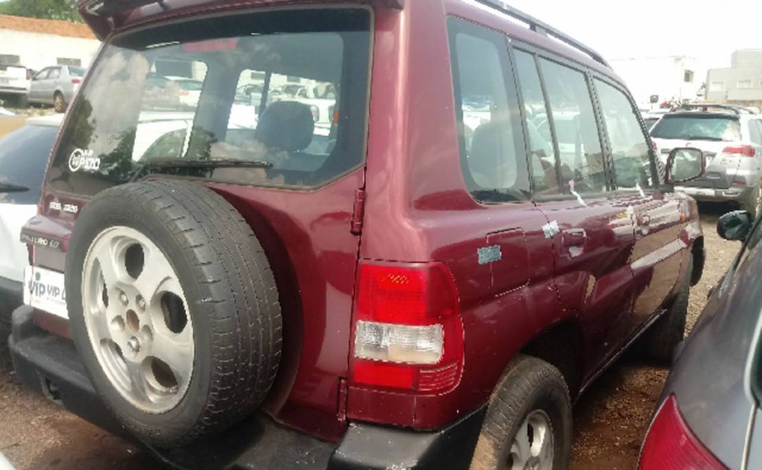 Pajero TR4 está entre os veículos disponíveis no leilão. Foto: Divulgação.
