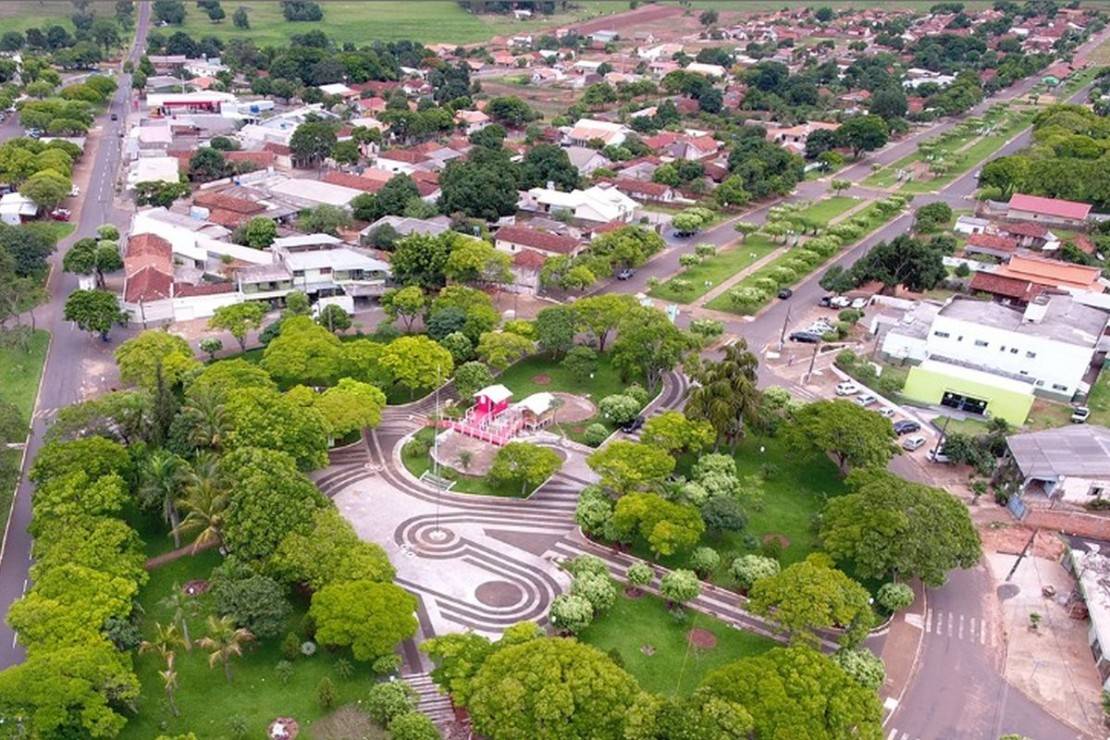 Alto Paraíso, que tem 3 mil habitantes, se separou de Umuarama em 1990 e é uma das cidades que correm o risco de extinção. Foto: Divulgação/Prefeitura de Alto Paraíso
