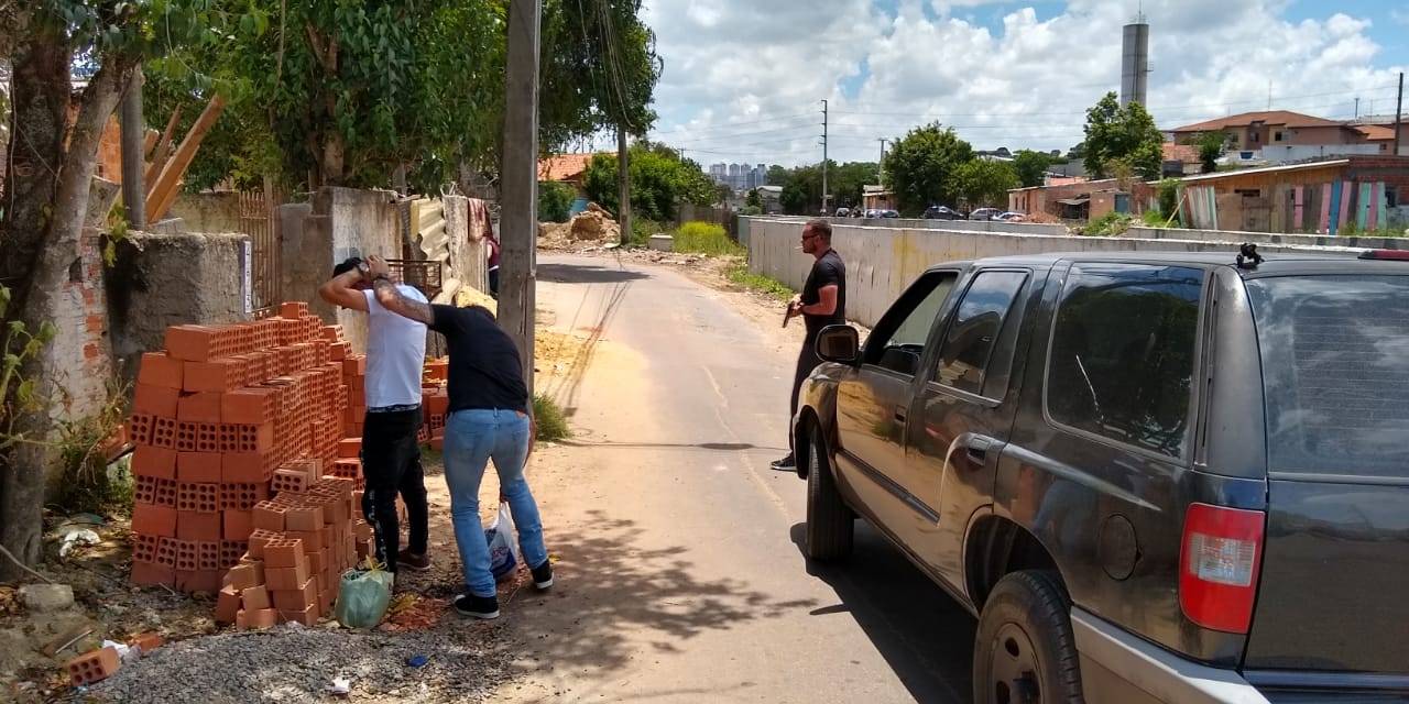 O suspeito foi preso no Parolin, onde também ocorreu o crime. Foto: Divulgação/Polícia Civil PR