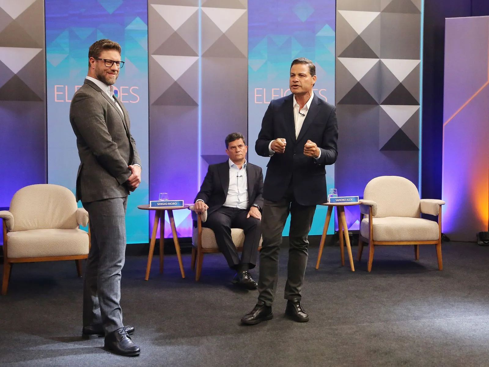 O interessante debate ao vivo de três novatos no Paraná