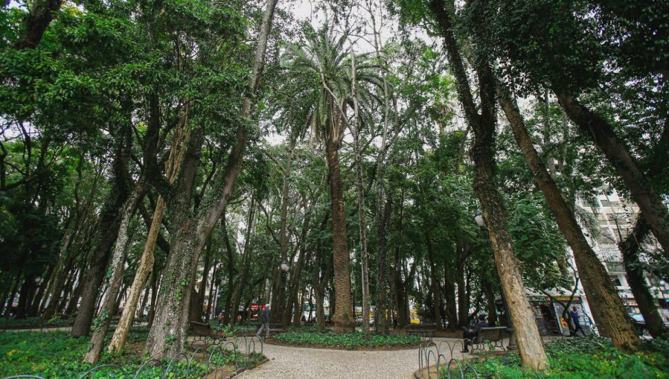 praça osorio, em Curitiba