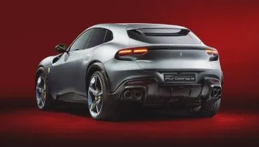 Imagem mostra uma Ferrari Purosangue