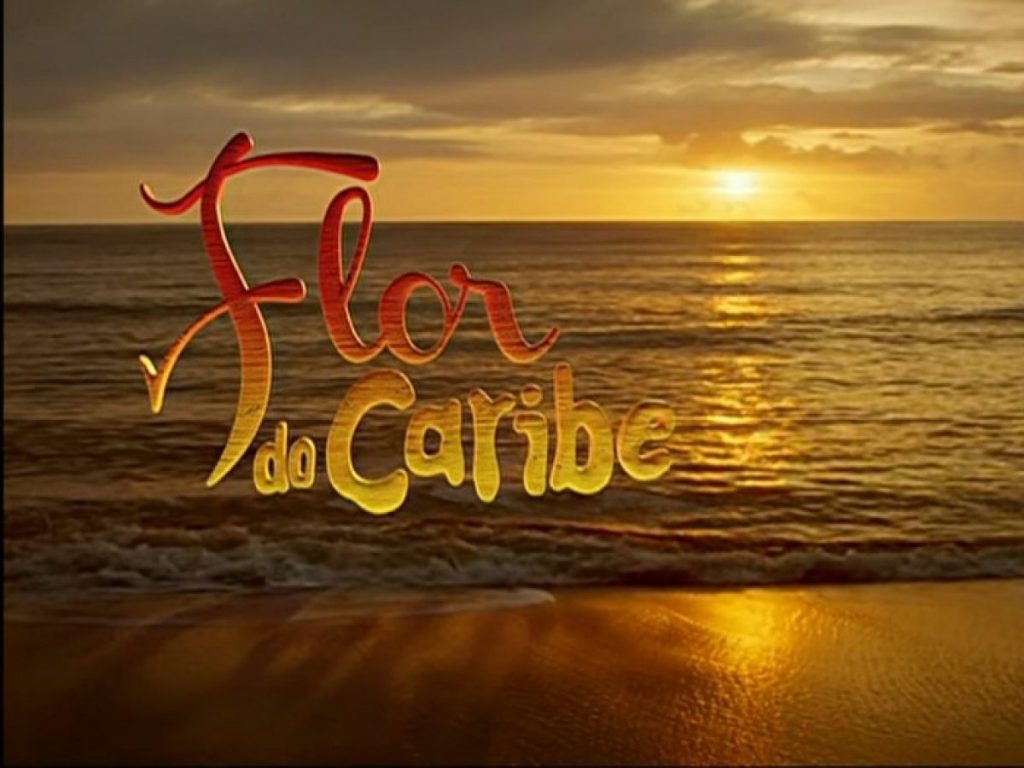 Capa da novela Flor do Caribe