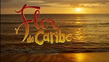 Capa da novela Flor do Caribe