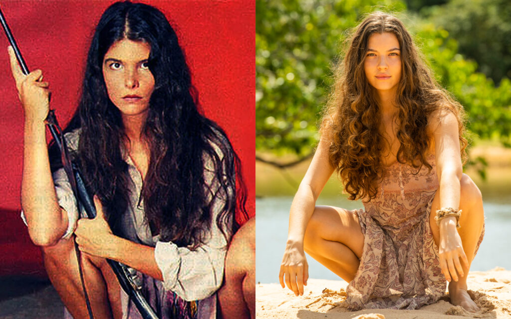 elenco de 1990 e 2022 de pantanal