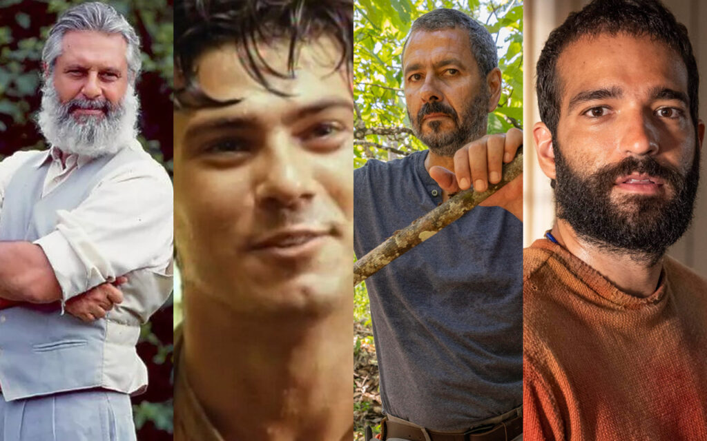 elenco de 1993 e 2024 de renascer