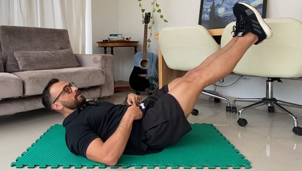 exercicio para acabar com a pochete da barriga