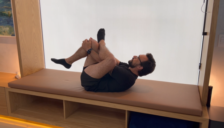 exercicio para aliviar dor no nervo ciatico alongamento gluteo