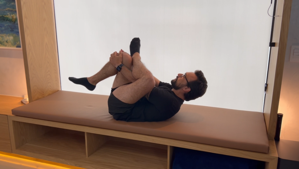 exercicio para aliviar dor no nervo ciatico alongamento gluteo