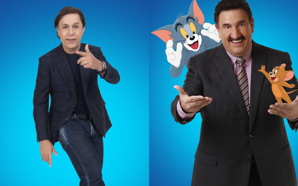 Tom Cavalcanti e Ratinho aparecem em campanha de divulgação de Tom & Jerry o Filme