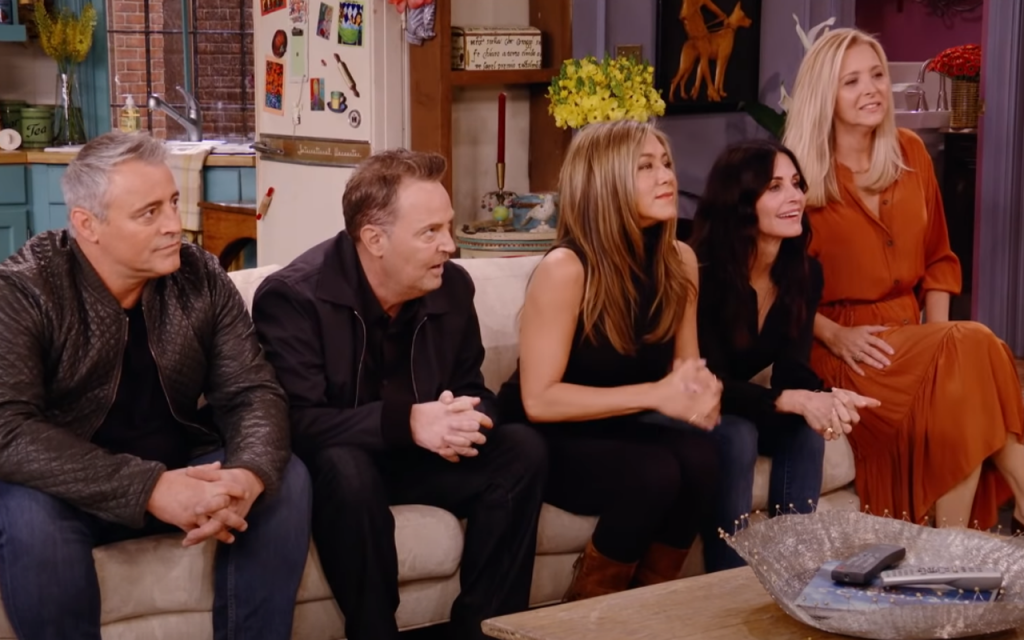 reuniao de friends ganha trailer