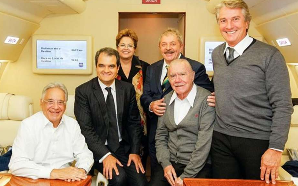 voo com ex presidentes vira filme