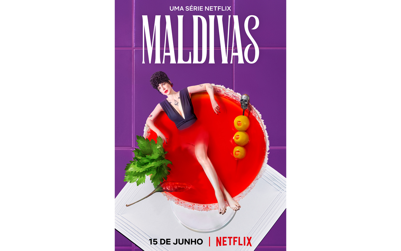 Pôster da série Maldivas com Natalia Klein