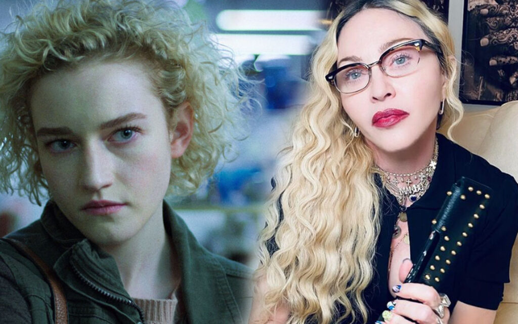 julia garner escolhida para ser madonna nos cinemas