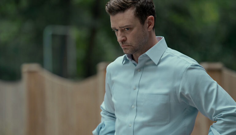 Justin Timberlake em "Camaleões"