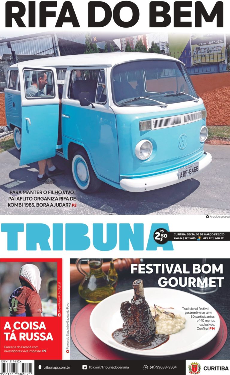 Capa Tribuna 06/02/2020
