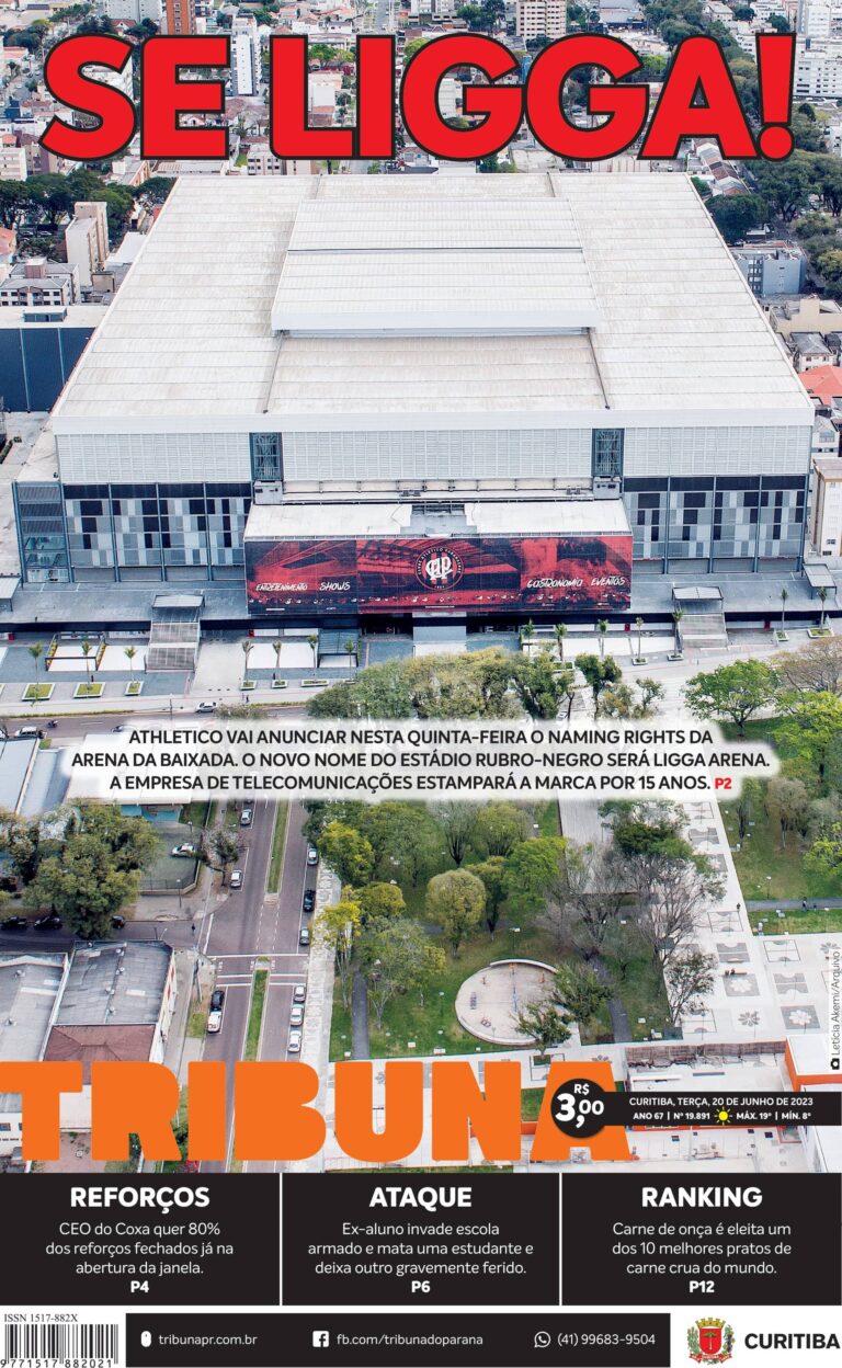 Capa do dia 20/06/23