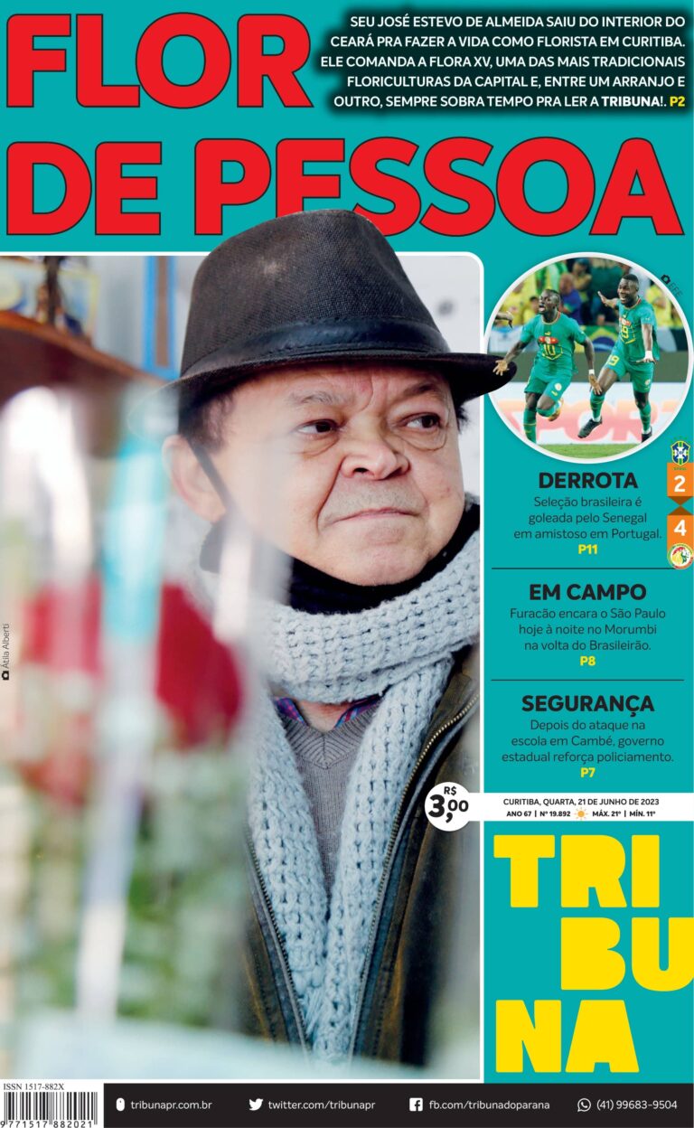 Capa do dia 21/06/23