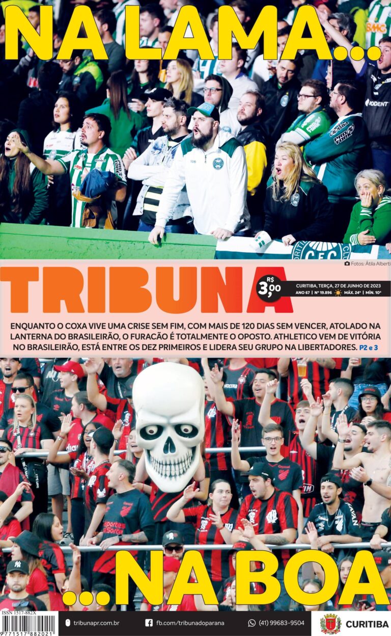 Capa do dia 27/06/23