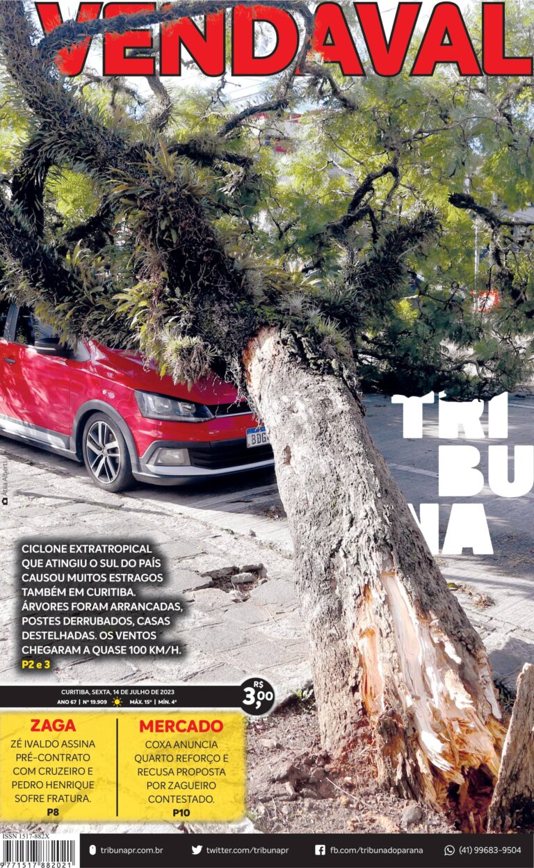 Capa do dia 14/07/23